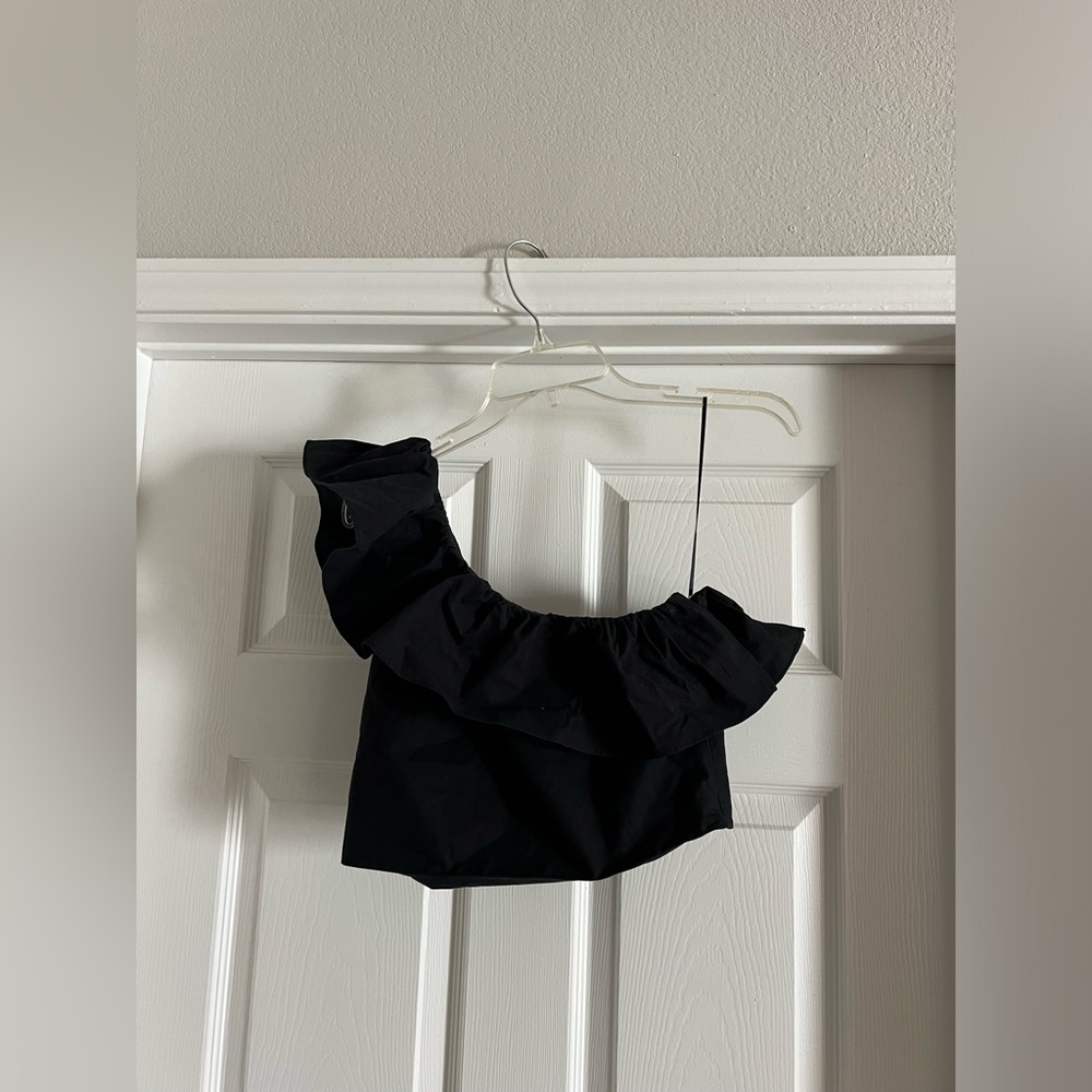 Sezane one shoulder top